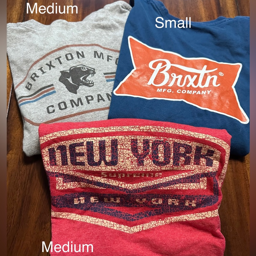 Graphic T Shirt Lot : 2 (M) 1 (S)